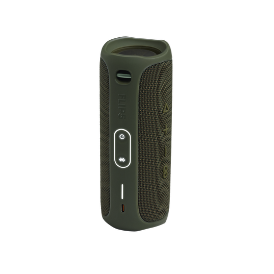 JBL Flip 5 - Green - Portable Waterproof Speaker - Back